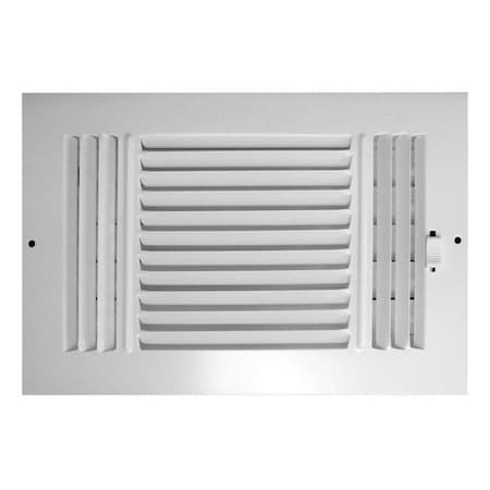 C103M 10X06 10 X 6 In. 3-Way Wall & Ceiling Register